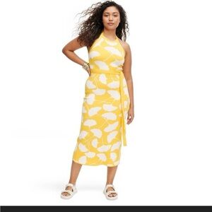 NWT DVF X Target Halter Sweaterknit Midi Dress